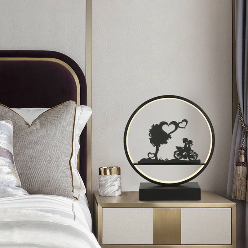 Modern Style Desk Lighting Fixture Linear LED Desk Lamp Beside Bed