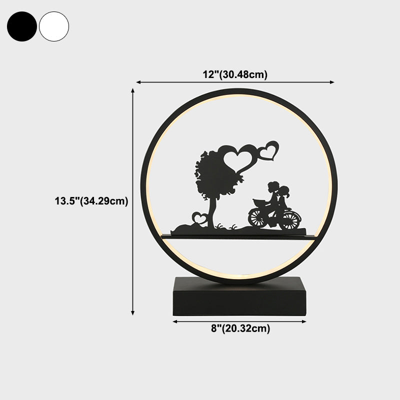 Modern Style Desk Lighting Fixture Linear LED Desk Lamp Beside Bed