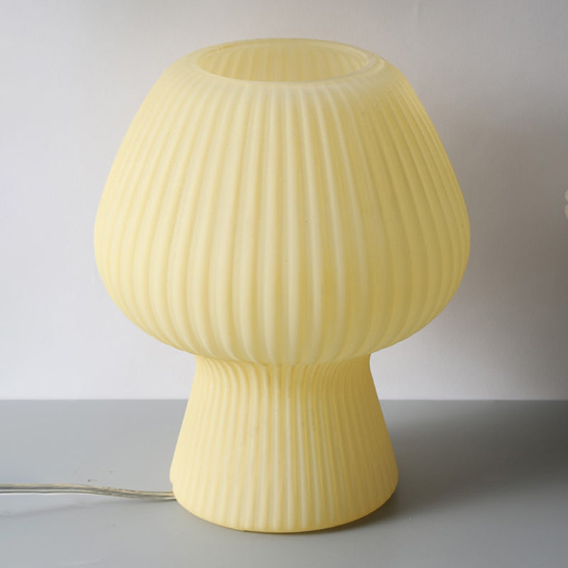 Éclairage de bureau de style moderne Lampe de bureau à teinte en verre coloré pour chambre à coucher