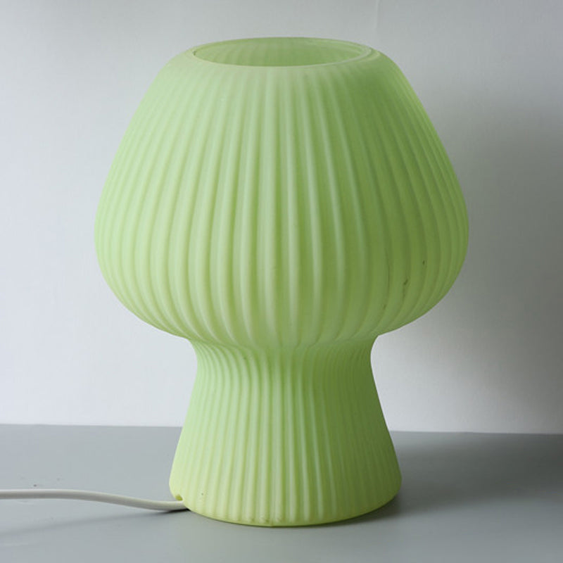 Éclairage de bureau de style moderne Lampe de bureau à teinte en verre coloré pour chambre à coucher