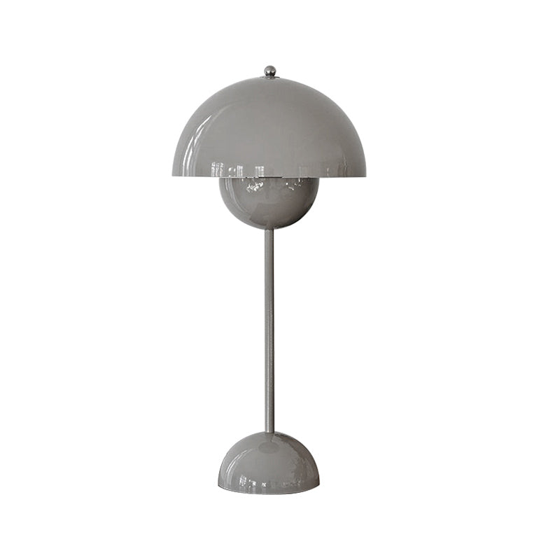Lampes de table de nuit en métal dôme de style moderne 1 lampe de table légère