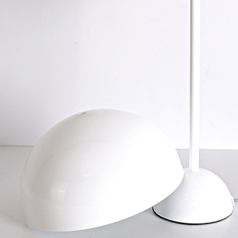 Lampes de table de nuit en métal dôme de style moderne 1 lampe de table légère