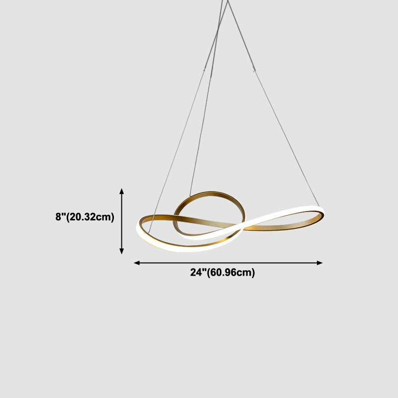 Lampadella a spirale Lightier Light Modern Metal 1 Light Lightier Aiughting