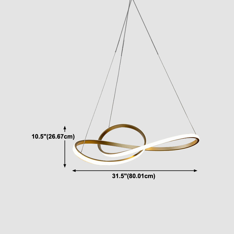 Lampadella a spirale Lightier Light Modern Metal 1 Light Lightier Aiughting