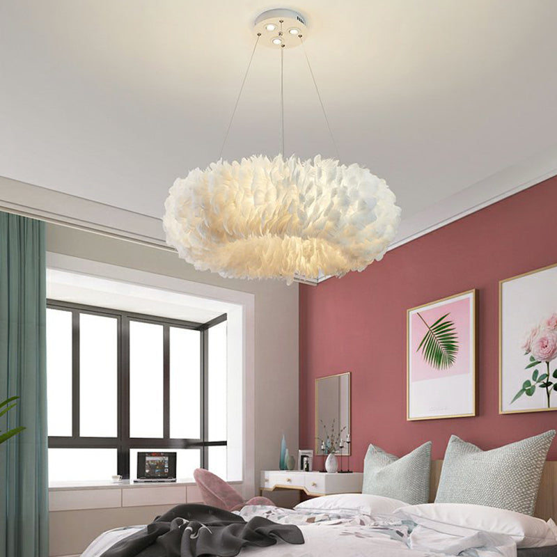 Opgehangen verlichtingsarmatuur moderne stijl LED hanglichtkit voor slaapkamer