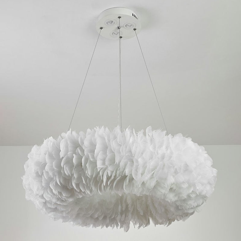 Opgehangen verlichtingsarmatuur moderne stijl LED hanglichtkit voor slaapkamer