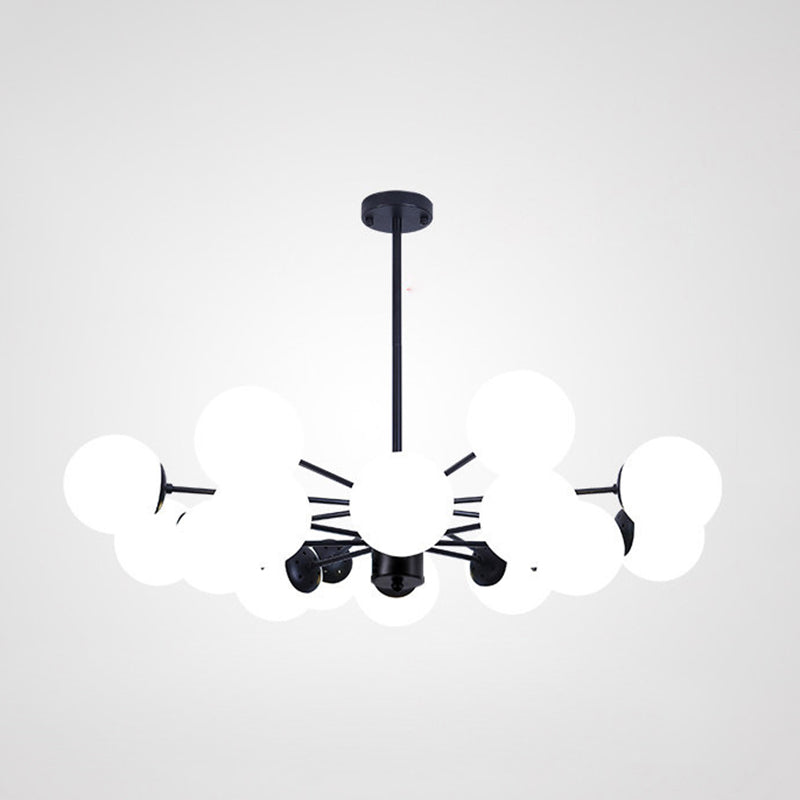 Moderno lampadario in vetro il lampadario globo il lampadario multipla lampadario per soggiorno