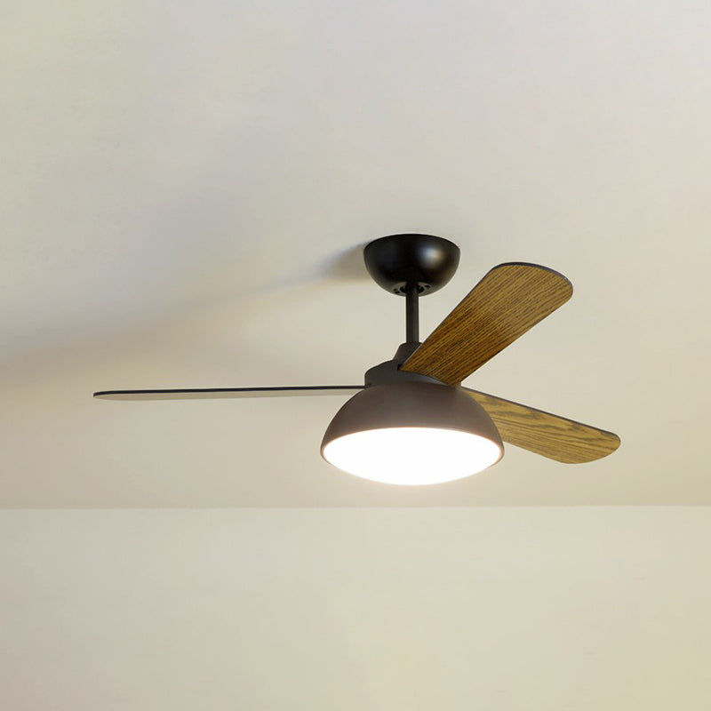 Modern Style Ceiling Fan Lighting Metal 1 Light Ceiling Fan Lighting for Children's Room