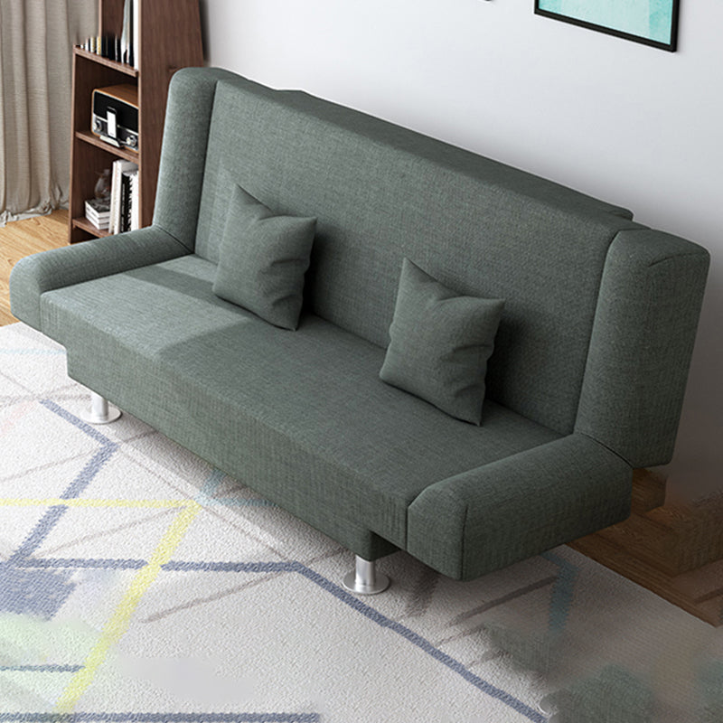 Mélange de coton 23 "W canapé arrière canapé moderne sans bras pour le salon
