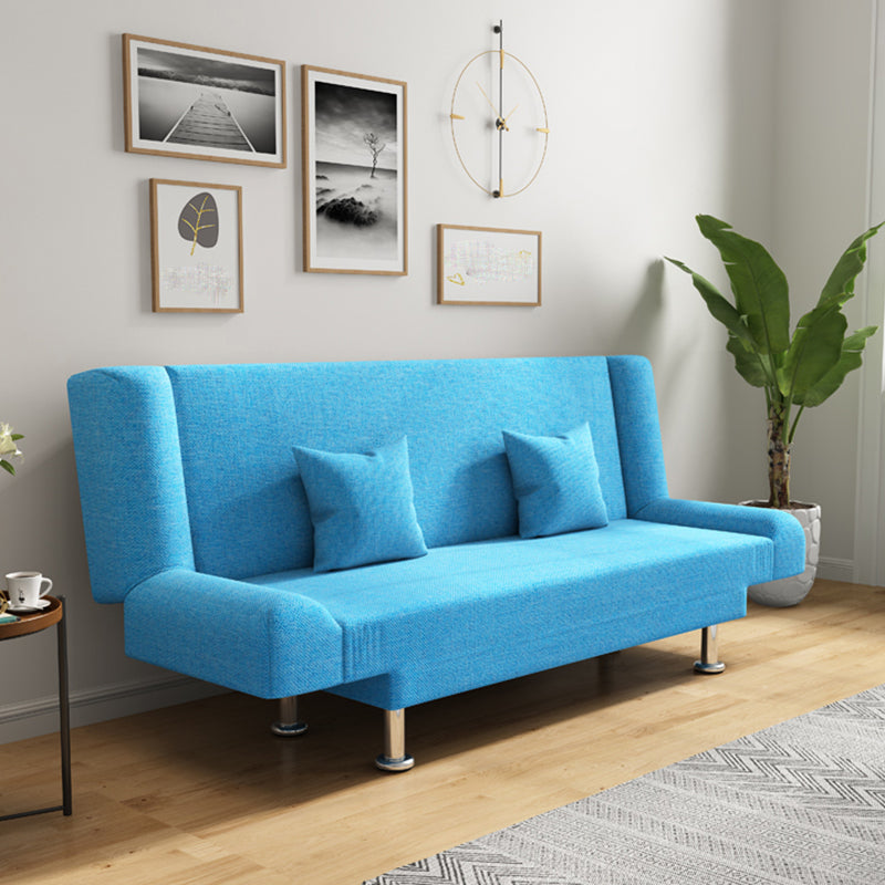 Mélange de coton 23 "W canapé arrière canapé moderne sans bras pour le salon