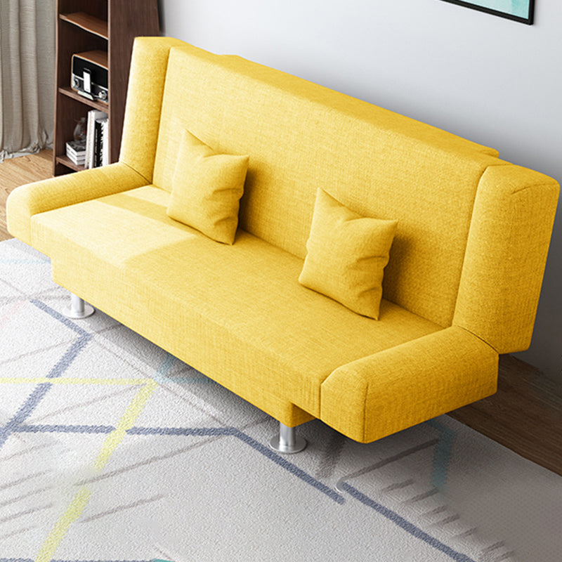Mélange de coton 23 "W canapé arrière canapé moderne sans bras pour le salon