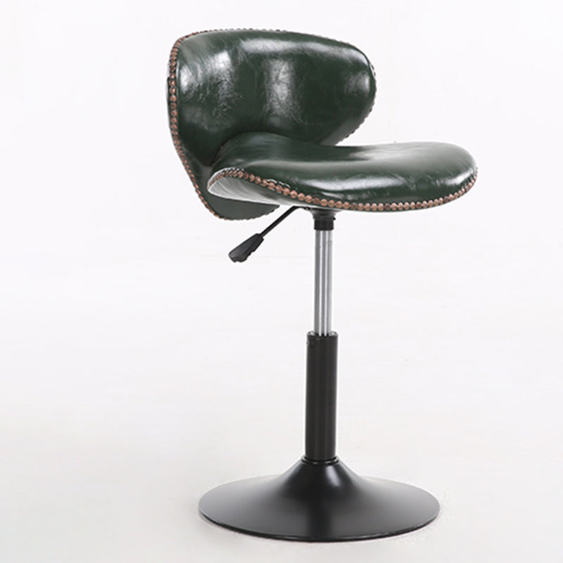 Modern Liftable Bar-stool PU Leather Counter Bar Stool with Metal Legs for Bristol