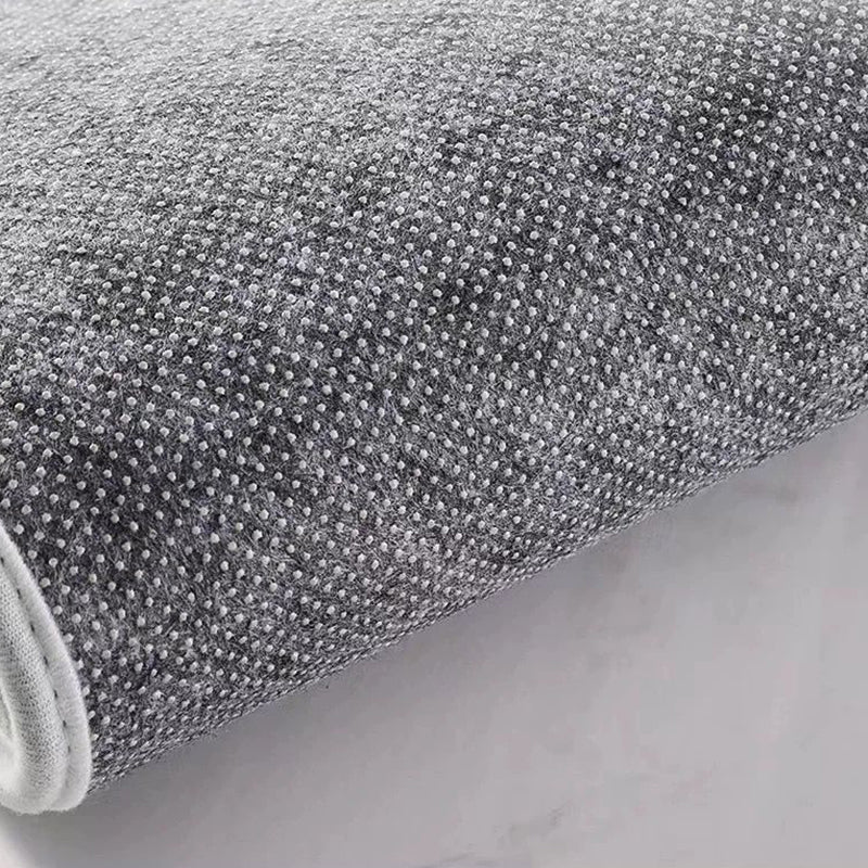 Beige Modern Rug Polyester Striped Rug Non-Slip Backing Rug for Drawing Room