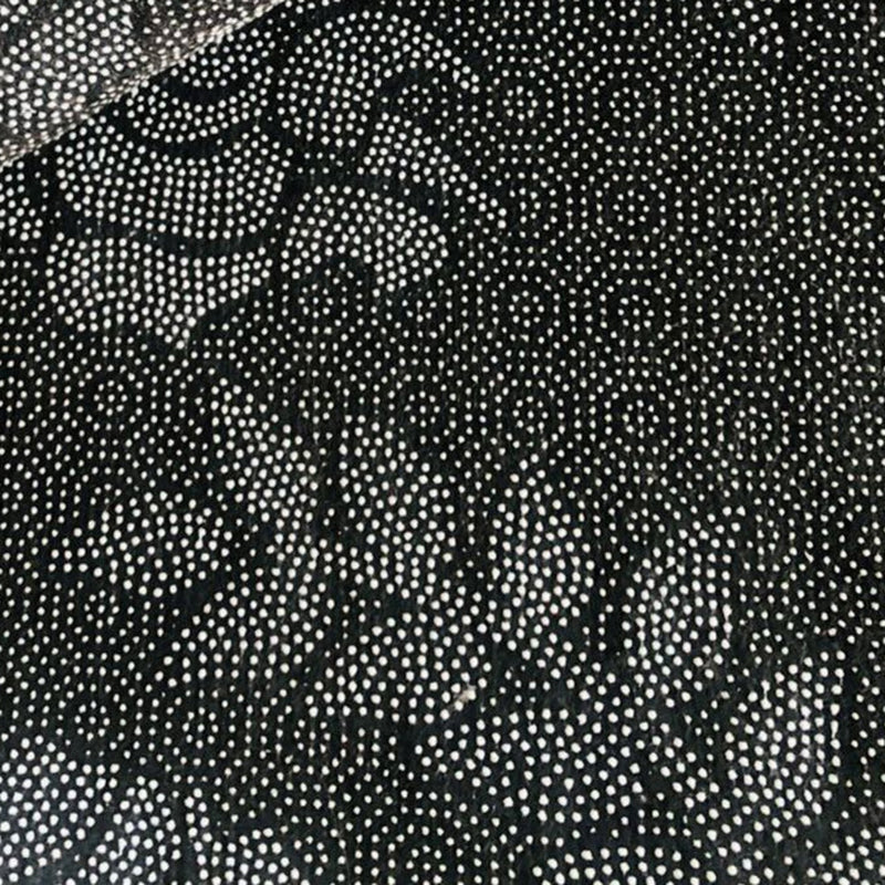 Dark Gray Gorgeous Rug Polyester Graphic Indoor Rug Stain Resistant Rug for Drawing Room