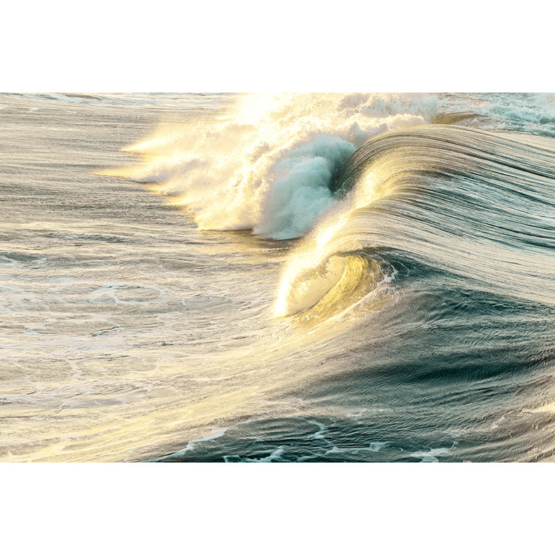 Photography Wall Mural Wallpaper Sea Wave Sitting Room Wall Mural