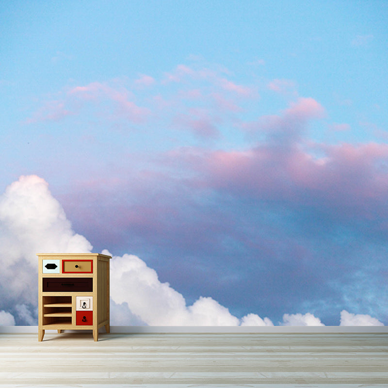 Fantasy Sky Photography Mural Wallpaper Environment Friendly Living Room Wall Mural