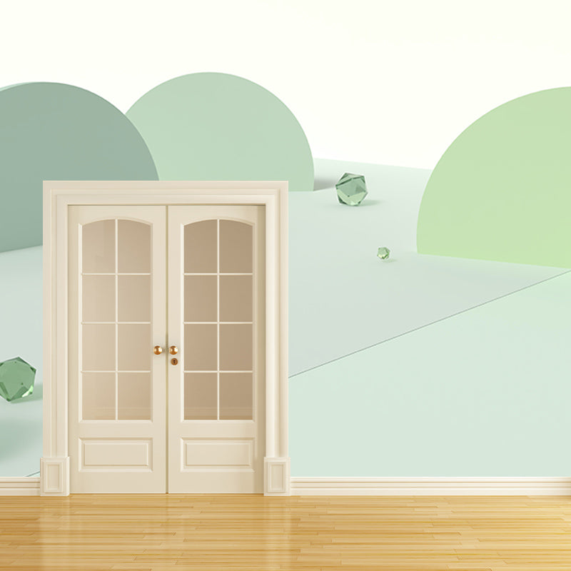 Environmental Photography Mural Wallpaper Solid Geometry Indoor Wall Mural