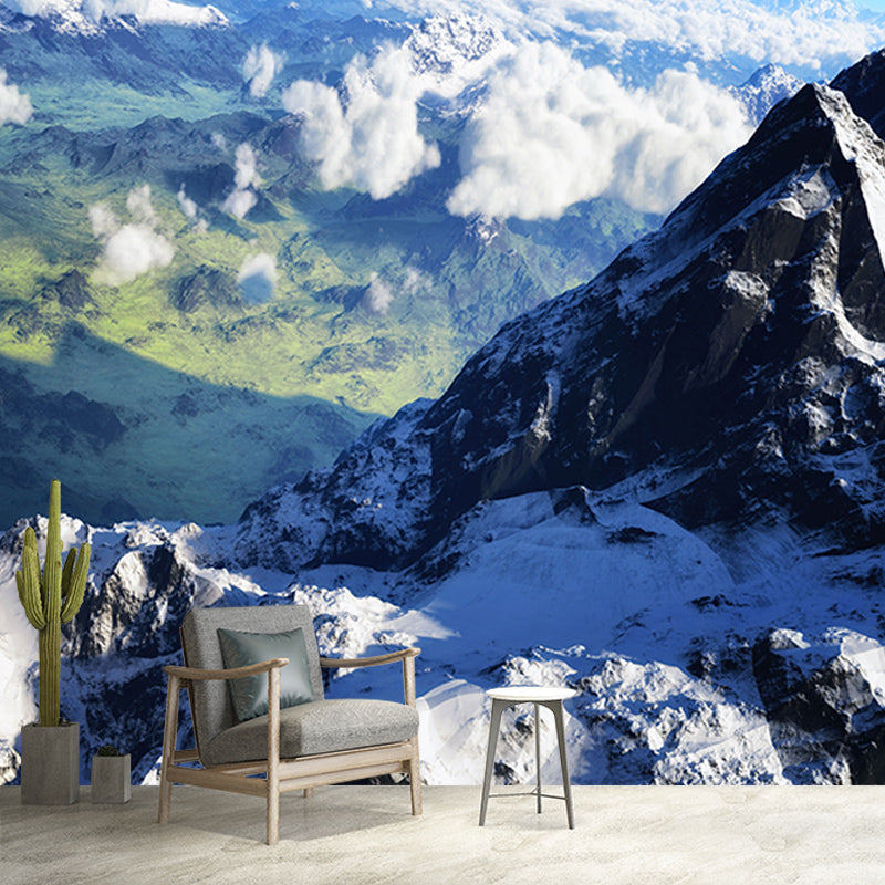 Modern Style Wall Mural Wallpaper 3D Pattern Bedroom Wall Mural