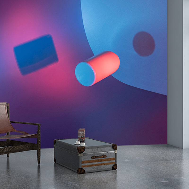 3D Pattern Mildew Resistant Mural Wallpaper Sleeping Room Wall Mural