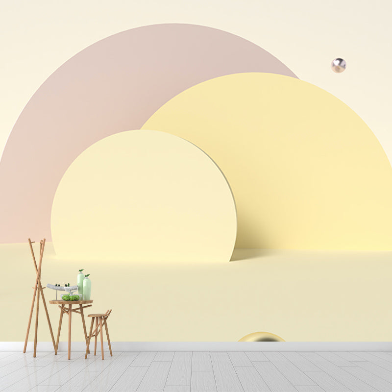 3D Pattern Mildew Resistant Mural Wallpaper Sleeping Room Wall Mural