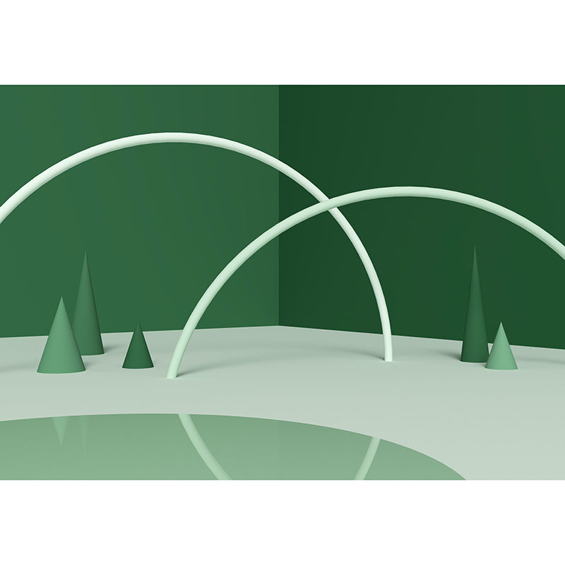 3D Pattern Mildew Resistant Mural Wallpaper Sleeping Room Wall Mural