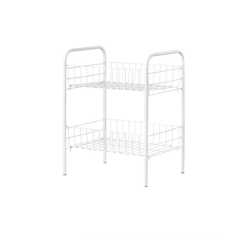 Industrial Iron Etagere Bookshelf Open Vertical Bookshelf with Caster Wheels