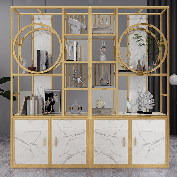 78.74 "H libreria a apertura in stile glam in stile per ufficio con i mobili