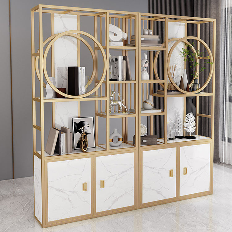 78.74 "H libreria a apertura in stile glam in stile per ufficio con i mobili