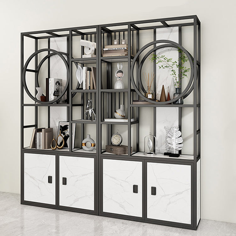 78.74 "H libreria a apertura in stile glam in stile per ufficio con i mobili