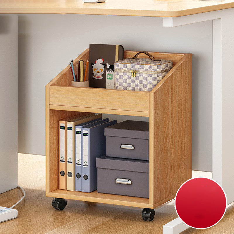 Libreria in stile scandinavo aperto per la sala di studio degli uffici per la casa