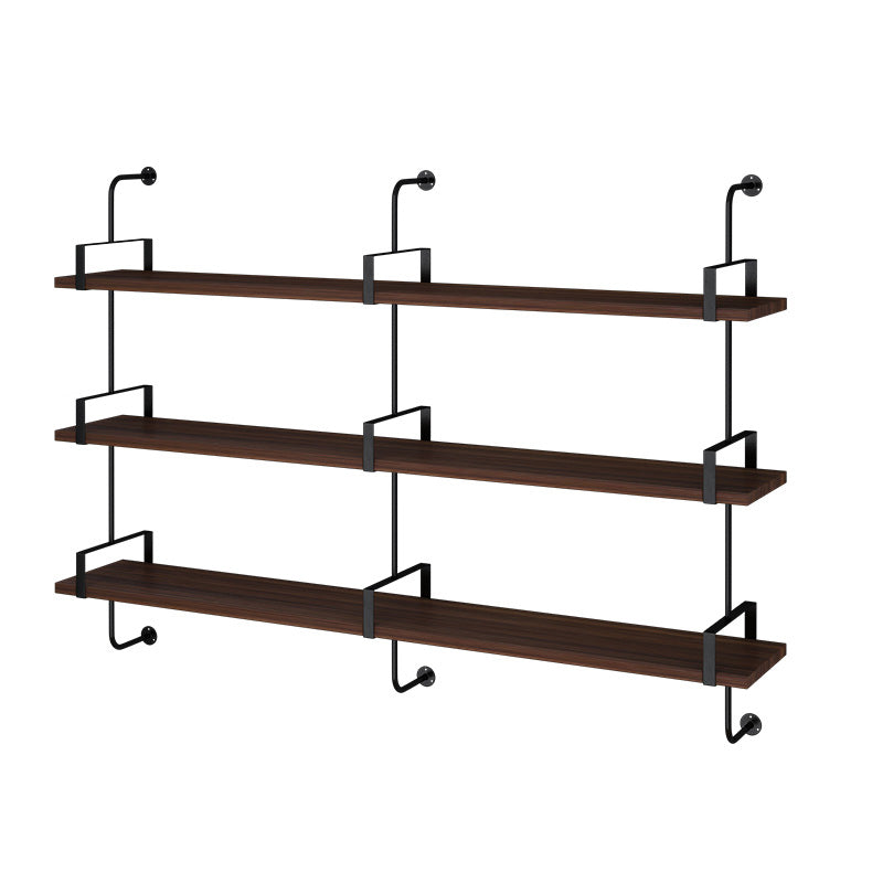 Metal Bookshelf Industrial Sty