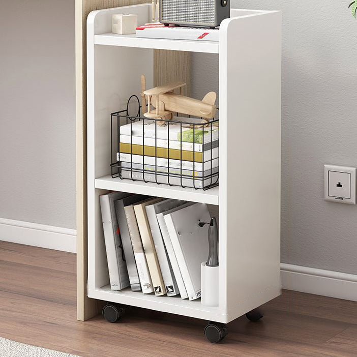 Scandinavian Style Bookshelf Open Back Bookcase for Home Office Study Room