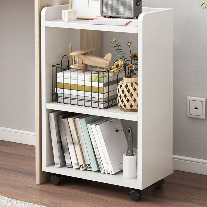 Scandinavian Style Bookshelf Open Back Bookcase for Home Office Study Room