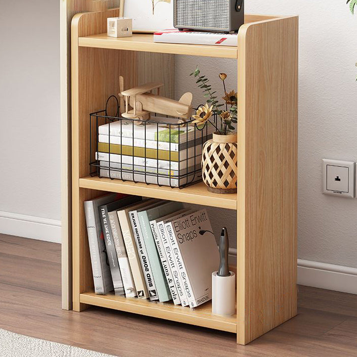 Scandinavian Style Bookshelf Open Back Bookcase for Home Office Study Room