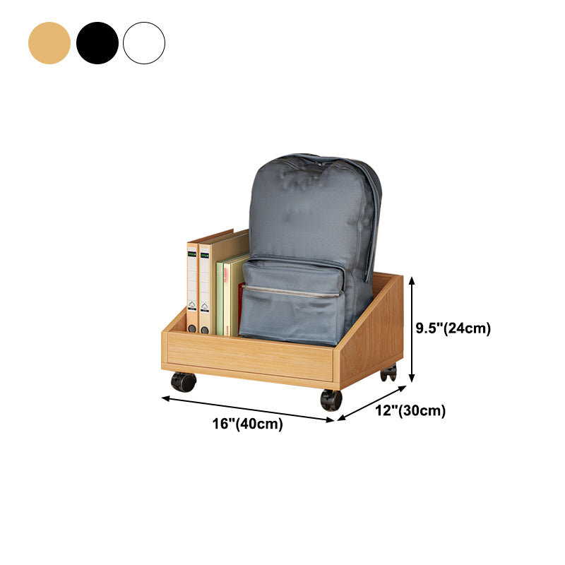 Scandinavian Style Bookshelf Open Back Bookcase for Home Office Study Room