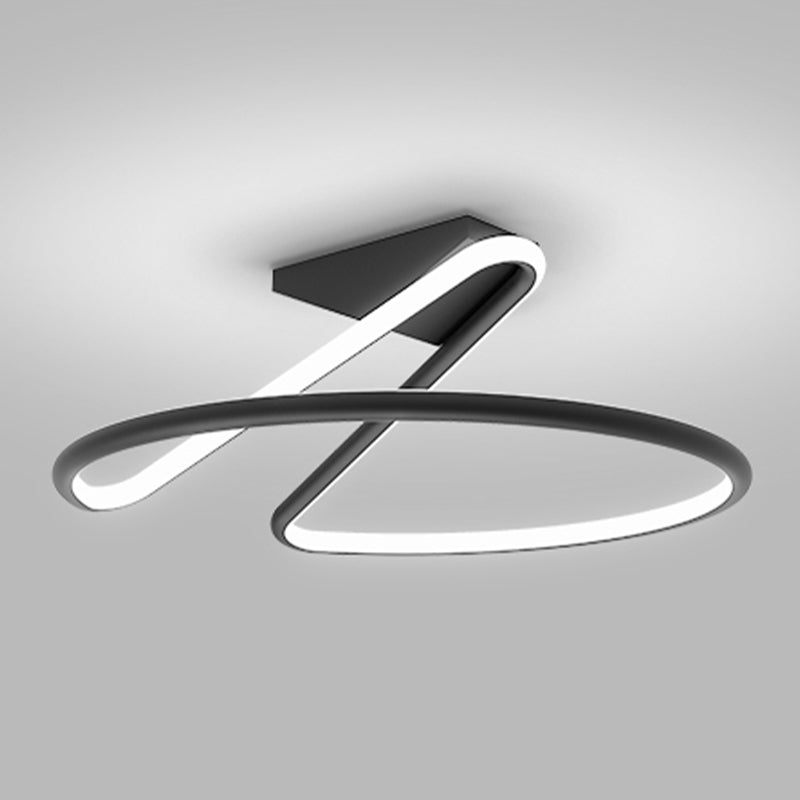 Runde Form Metall Flush Mount Deckenleuchte modern