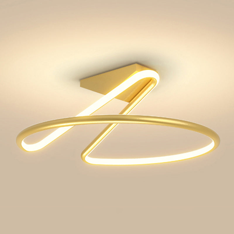 Runde Form Metall Flush Mount Deckenleuchte modern