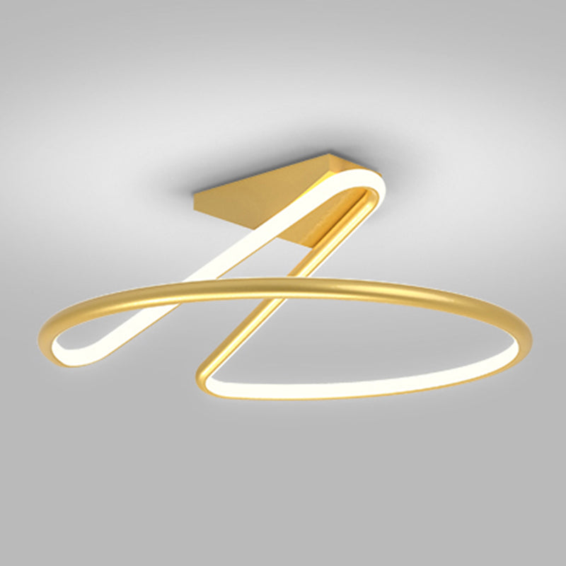 Runde Form Metall Flush Mount Deckenleuchte modern