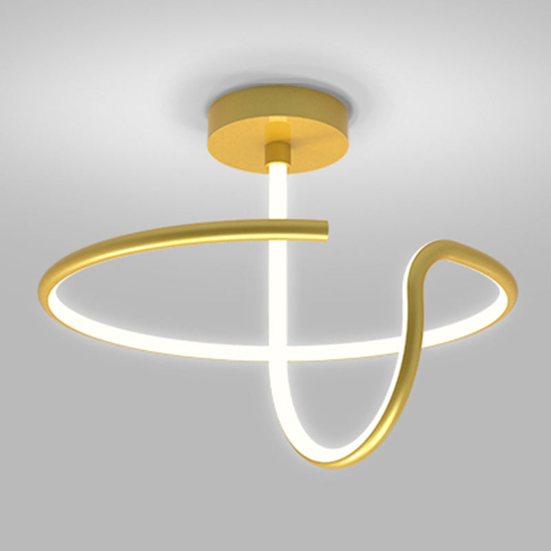 Runde Form Metall Flush Mount Deckenleuchte modern