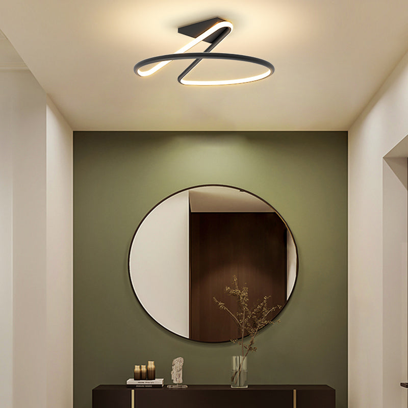 Runde Form Metall Flush Mount Deckenleuchte modern