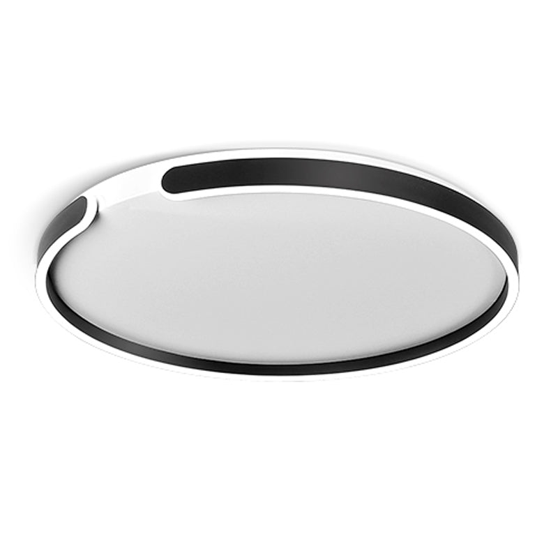 Modern Style Geometry Shape Ceiling Fixture Metal 1 Light Flush Mount Ceiling Fixture