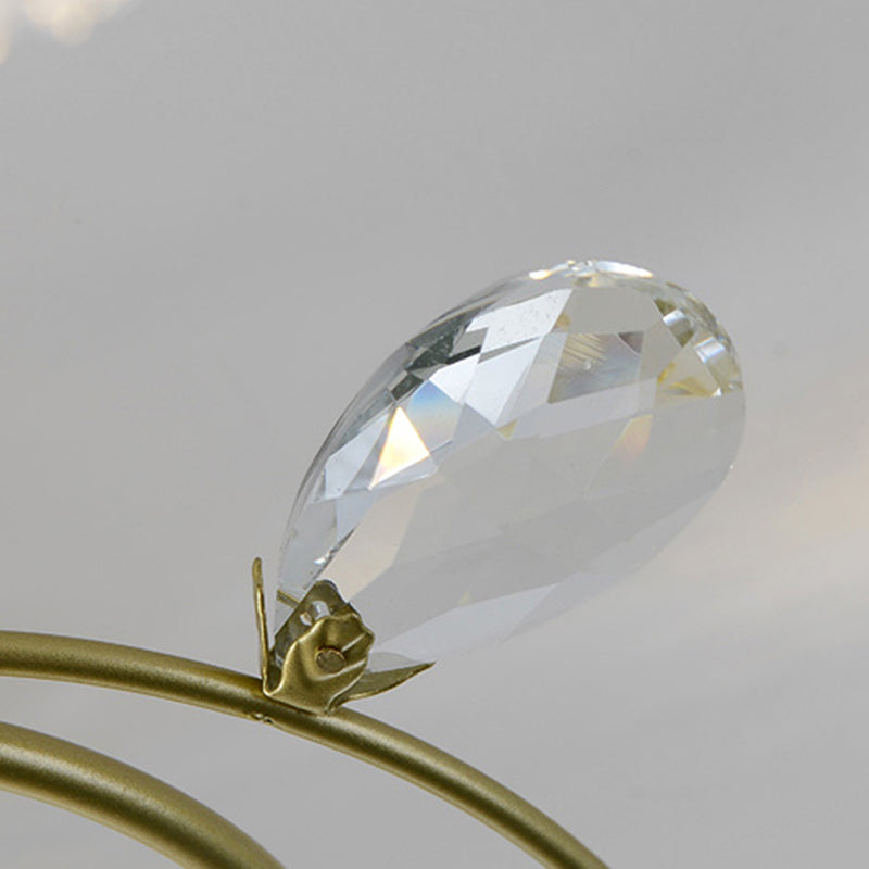 Lámpara de techo de múltiples luz iluminación de techo de vidrio de estilo moderno para sala de estar