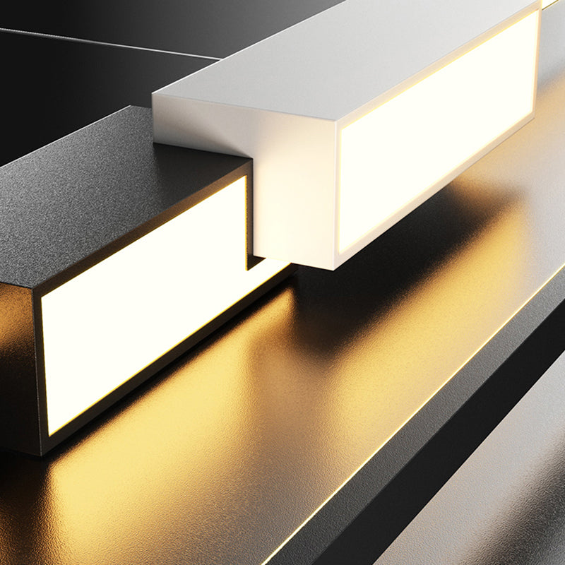 Zeitgenössischer Stil Rechteck Form Island Beleuchtung Ideen Metal Island Anhänger