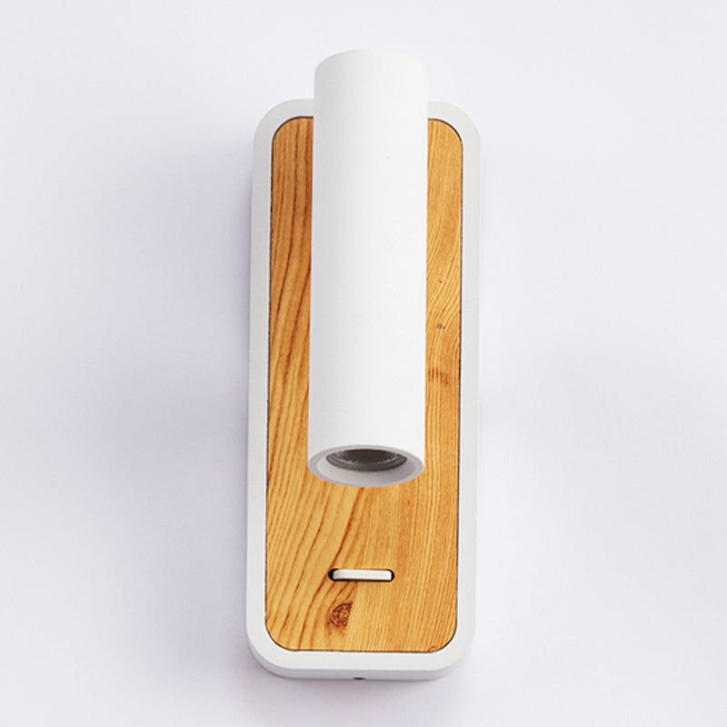 Modern Aluminum Wall Light Geometric 1 Light Reading Wall Sconce for Bedroom