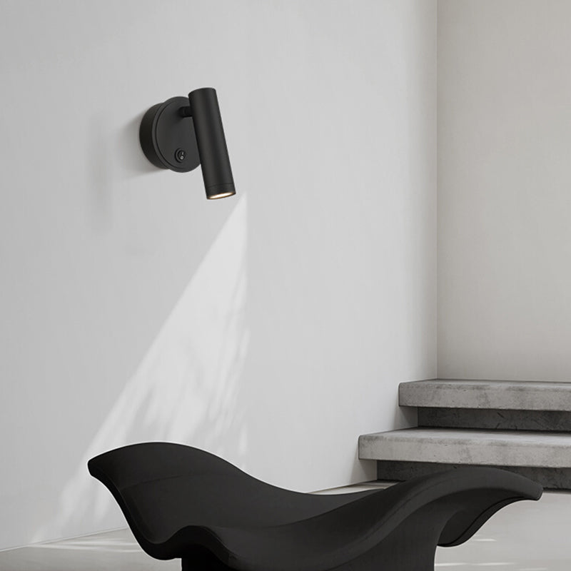 Modern Style Aluminum Wall Light 5.5" High Reading Wall Sconce for Bedroom