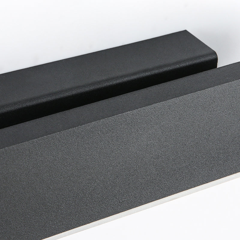 Modern Simple Iron Wall Light Rectangle Shape LED Rotatable Wall Lamp for Living Room