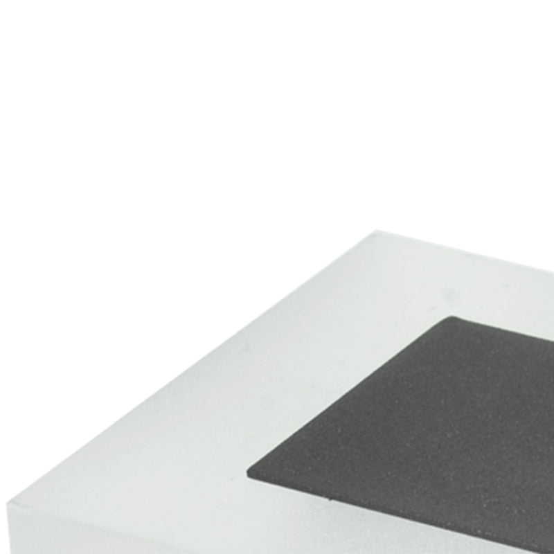 Metal Linear Shape Wall Mount Lighting Modern 1 Light Wall Mounted Light Fixture in Black