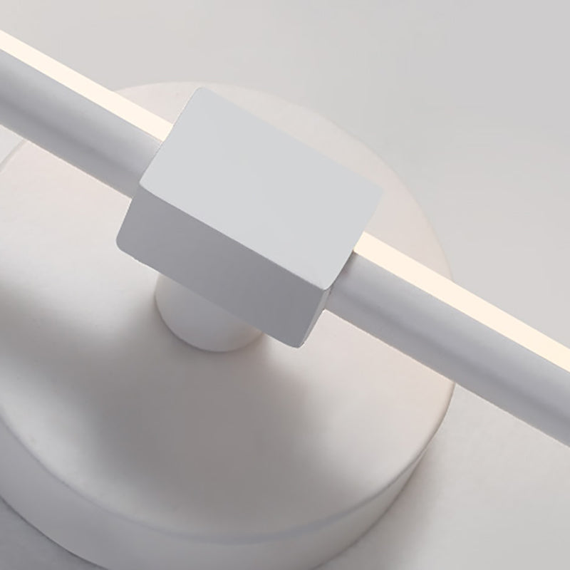 Modern Style Linear Shape Wall Sconce Metal 1 Light Wall Lighting for Beside