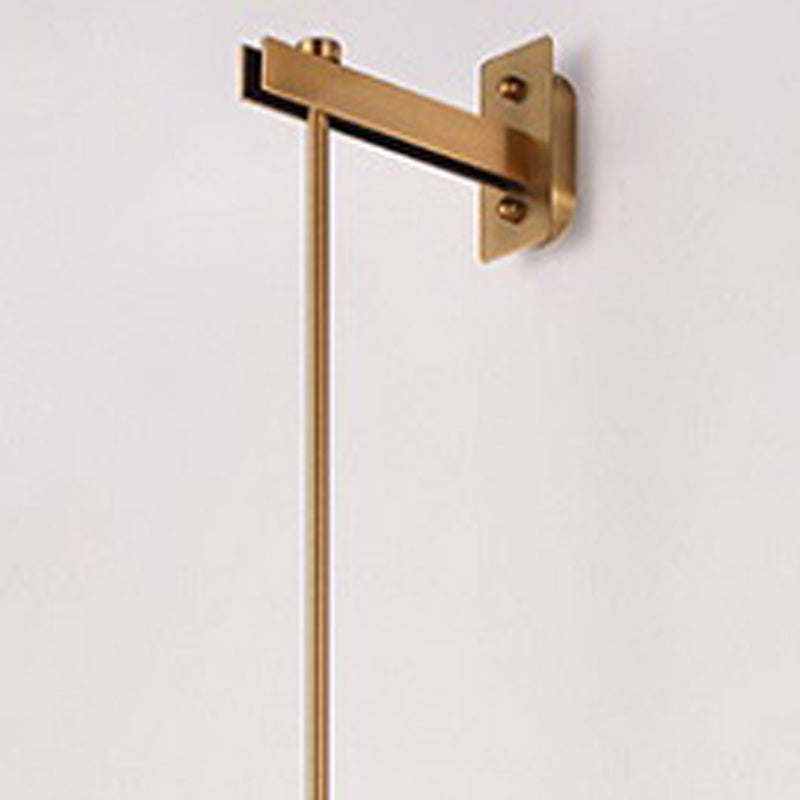 Moderne Wandhalterung Licht 1 Licht Wandleuchte mit Glasschatten für Schlafzimmer