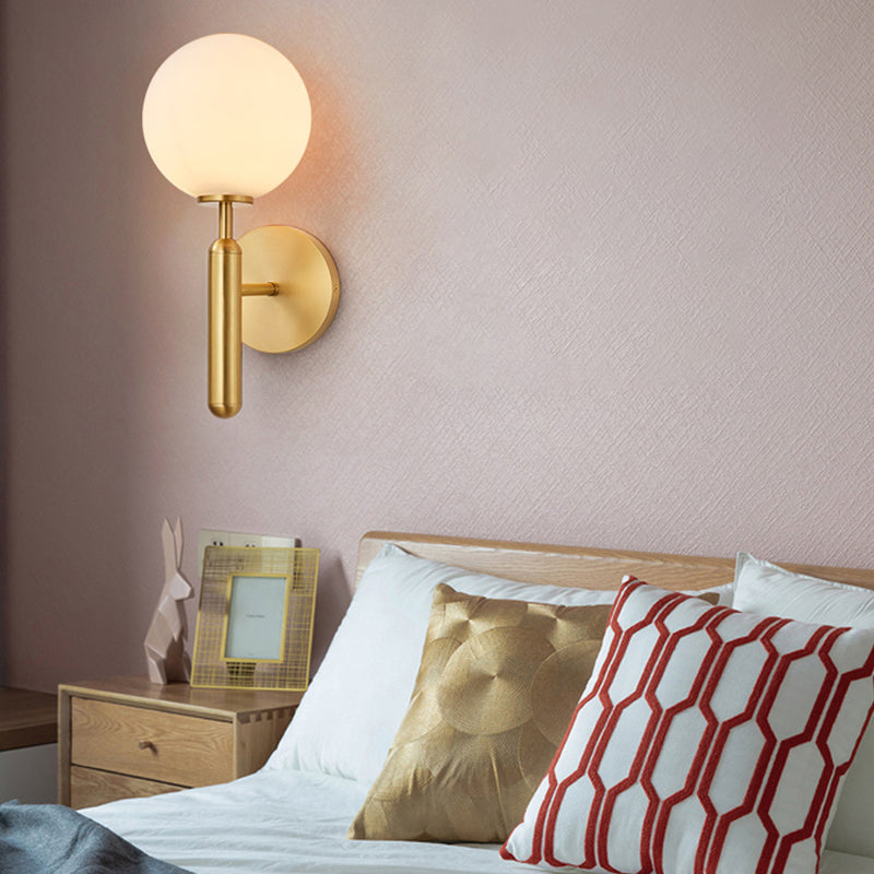 Lumière de boue en verre moderne Lumière Sconte Créative Creative Wall Lightture pour chambre à coucher